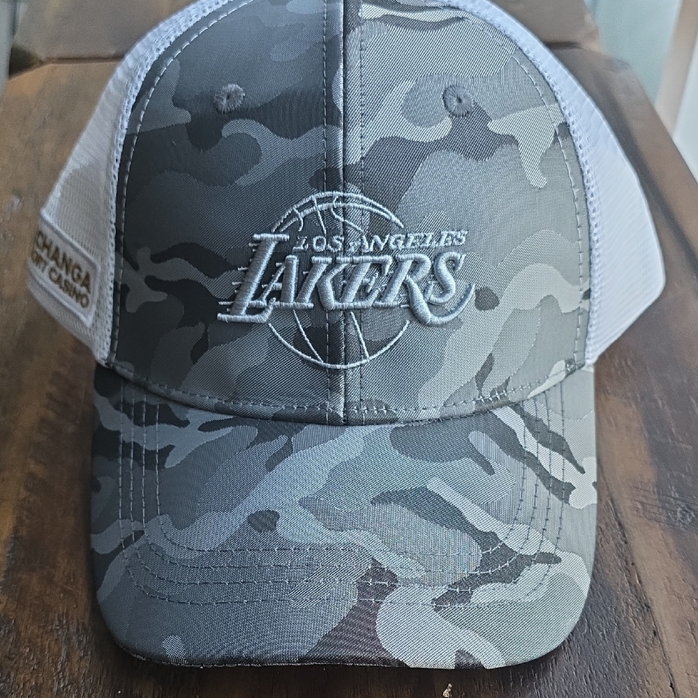 Gray Camo Trucker Hat